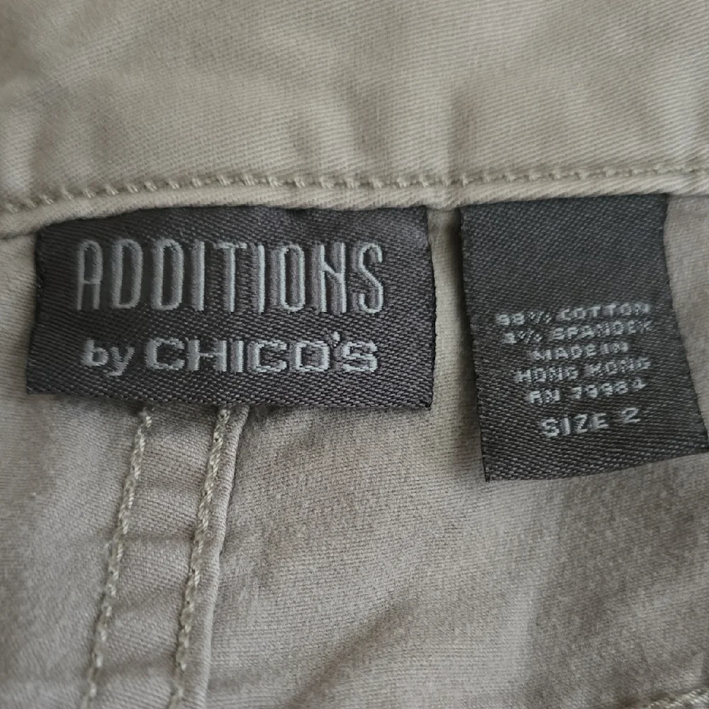 Chico's Additions Taupe Pants - Picture 3 of 5